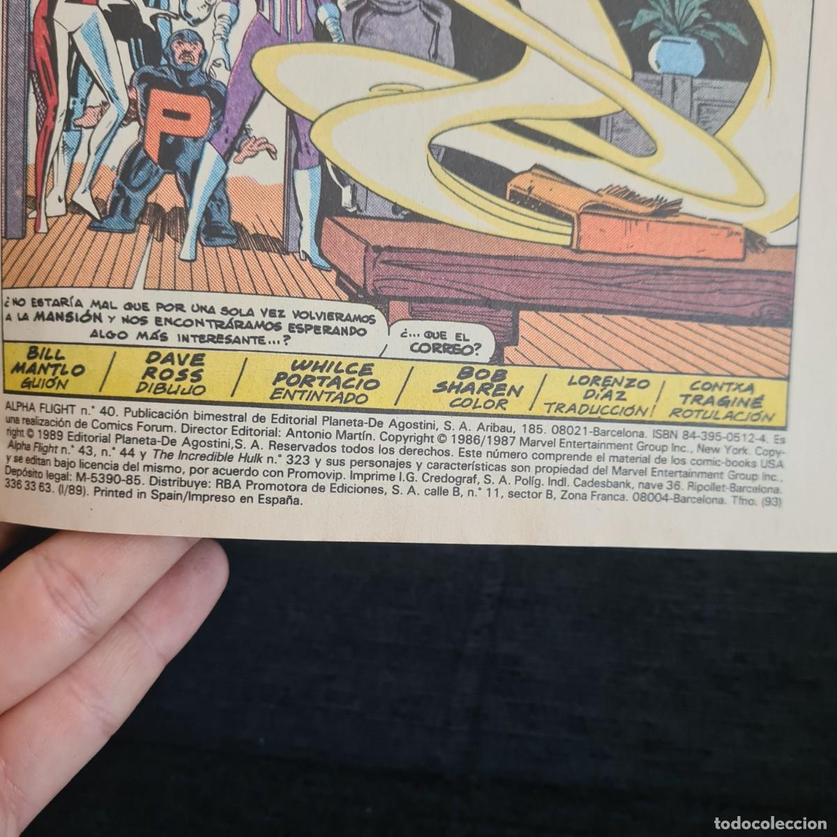 C&oacute;mics: ALPHA FLIGHT LA MASA - MARVEL TWO IN ONE - JUVENIL A&Ntilde;O 1985 / M-1088 - Foto 3