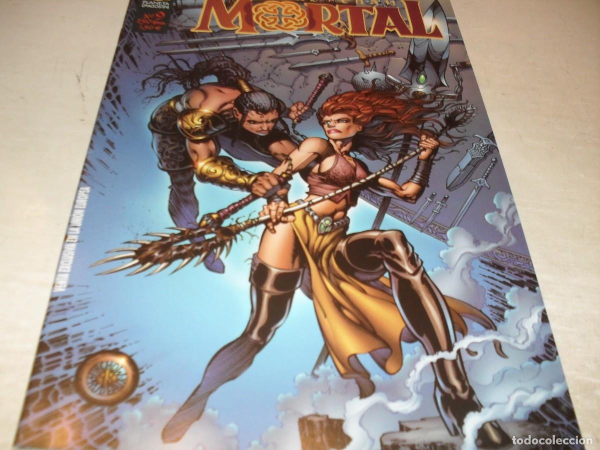 C&oacute;mics: MORE+THAN MORTAL 9,(DE 10),EN CONTRAPORTADA PUBLICIDAD DIGIMON ADVENTURES.FORUM,2000.DE KIOSKO