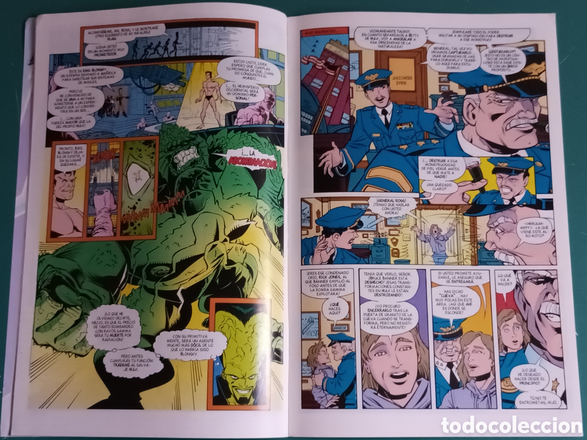 C&oacute;mics: Aventuras Marvel N&deg; 1 FORUM - MARVEL 1998 hulk - Foto 5