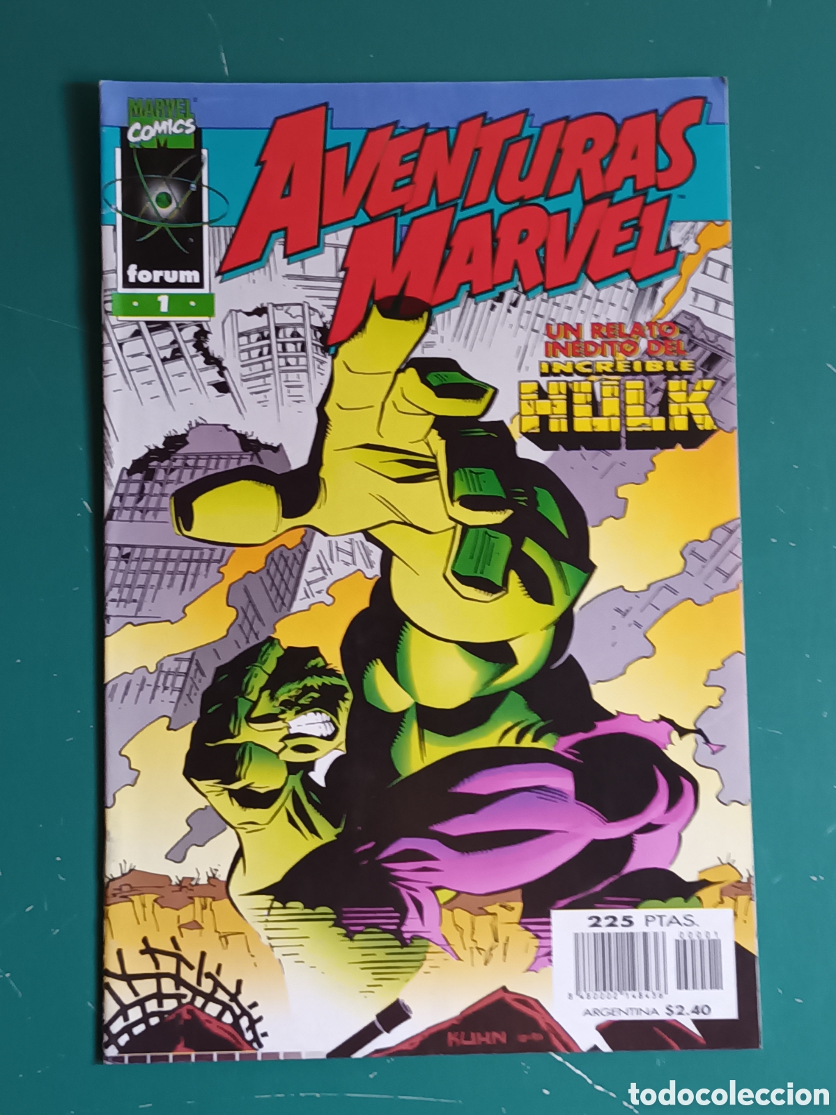 C&oacute;mics: Aventuras Marvel N&deg; 1 FORUM - MARVEL 1998 hulk - Foto 1