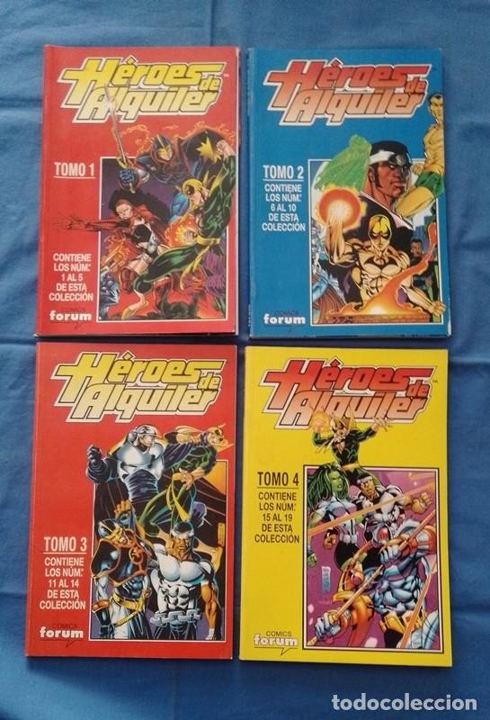 C&oacute;mics: Heroes de Alquiler 4 tomos retapado forum - Foto 1