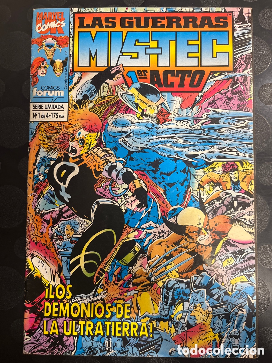 C&oacute;mics: LAS GUERRAS MIS-TEC N.1 PRIMER ACTO ( 1994 ) - Foto 1