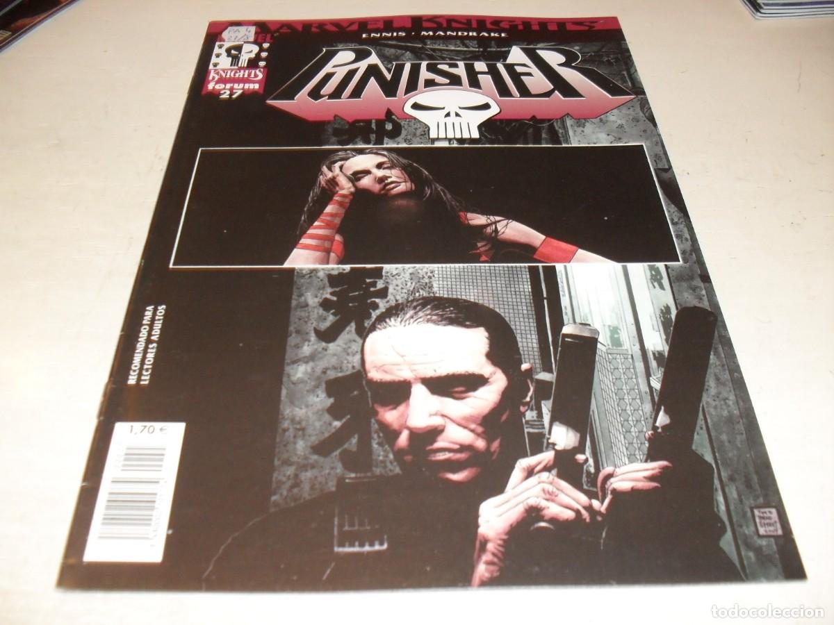C&oacute;mics: PUNISHER(MARVEL KNIGHTS)27 CON PUBLICIDAD COMANDO G(DE 32).FORUM,2002.DE KIOSKO.NO REEDITADOS