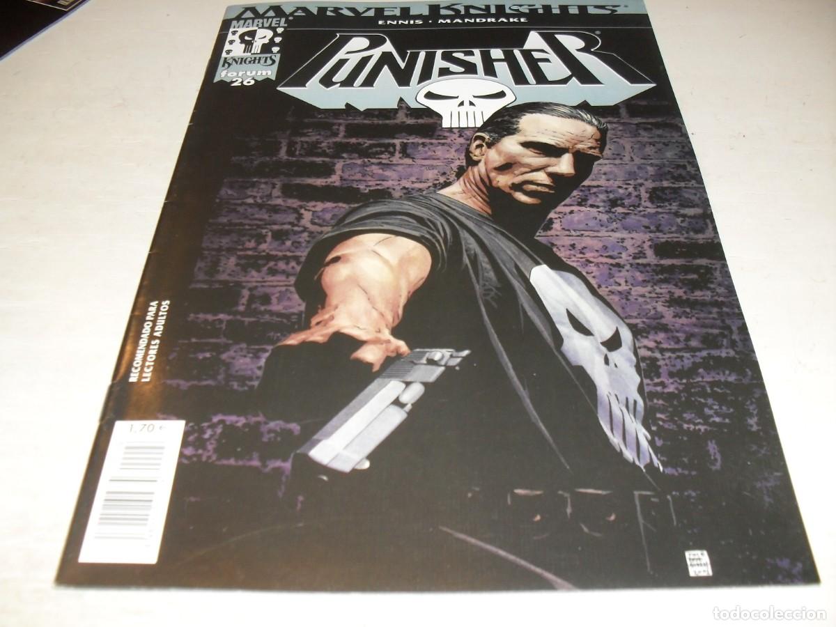 C&oacute;mics: PUNISHER(MARVEL KNIGHTS)26 CON PUBLICIDAD USAJI YOJIMBO(DE 32).FORUM,2002.DE KIOSKO.NO REEDITADOS