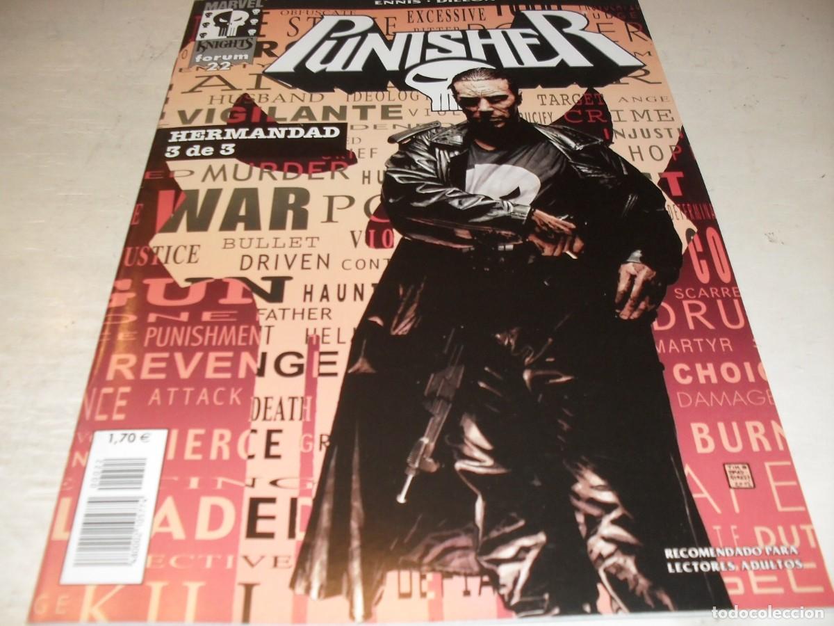 C&oacute;mics: PUNISHER(MARVEL KNIGHTS)22 CON PUBLICIDAD FANHUNTER(DE 32)FORUM,2002.DE KIOSKO.NO REEDITADOS