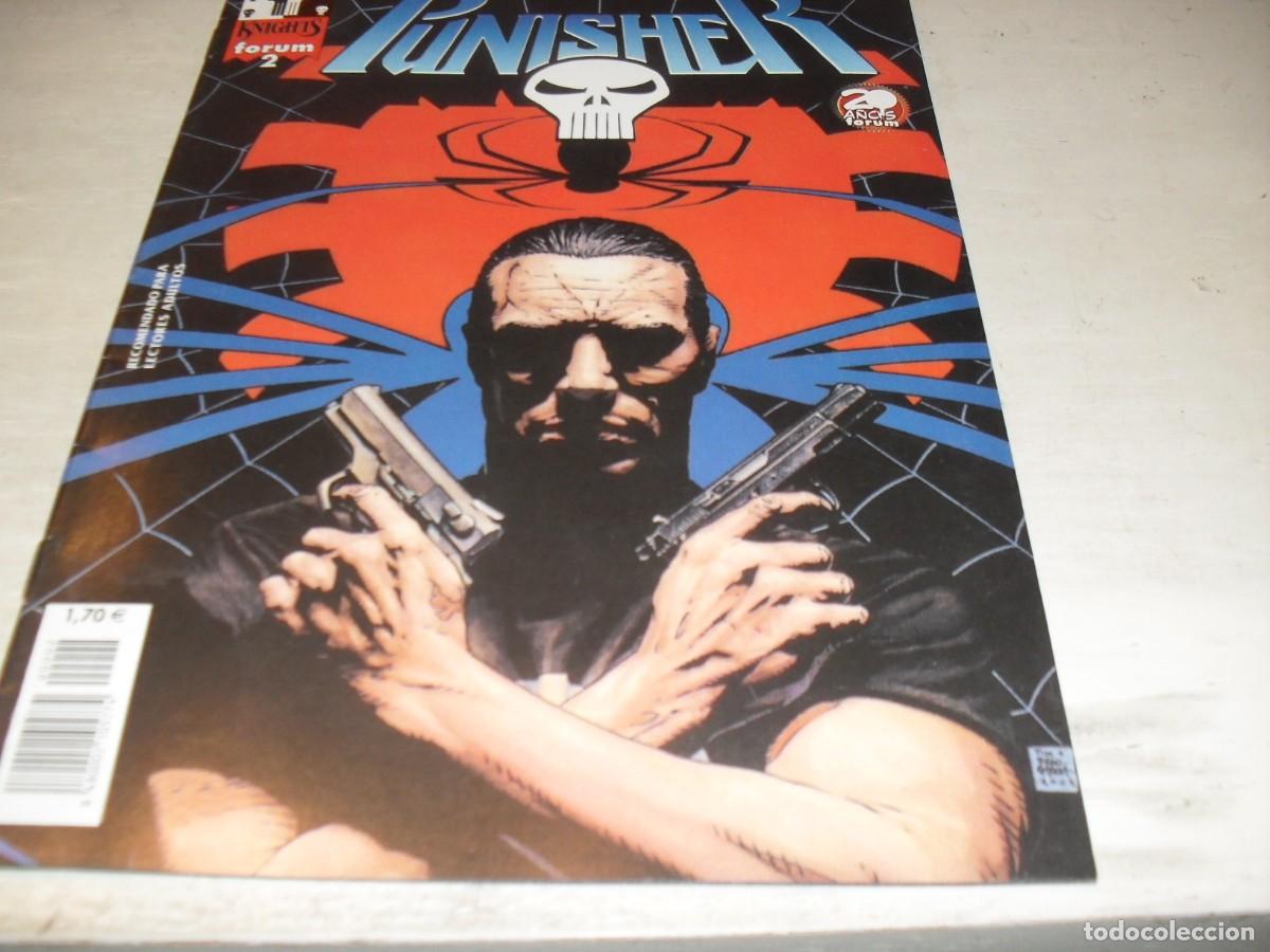 C&oacute;mics: PUNISHER(MARVEL KNIGHTS)2 CON PUBLICIDAD TOYBIZZ SPIDERMAN(DE 32)FORUM2002.DE KIOSKO.NO REEDITADOS
