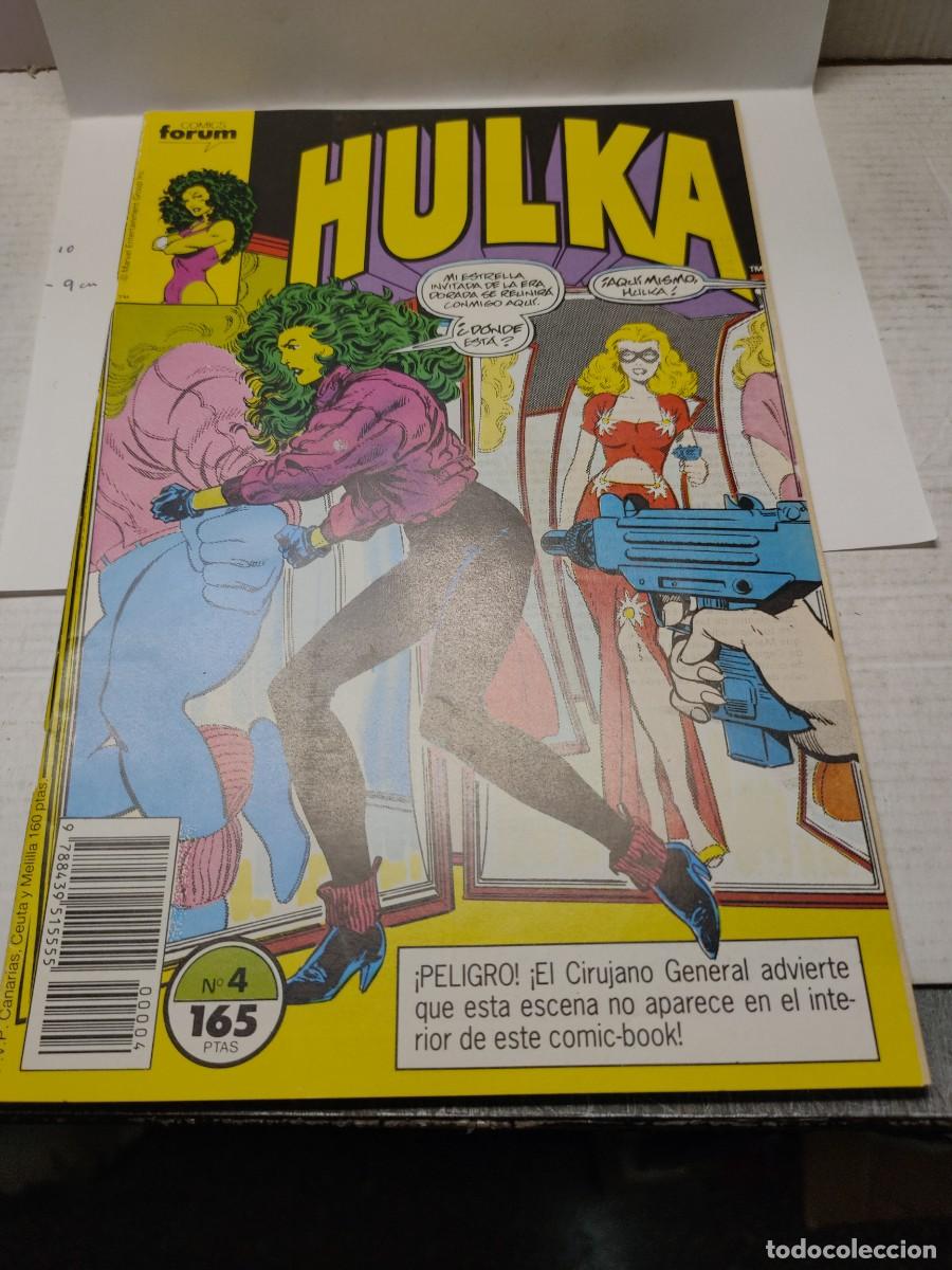 C&oacute;mics: Comic HULKA n&deg; 4- Marvel/Forum/Planeta - de 1990 - Foto 1
