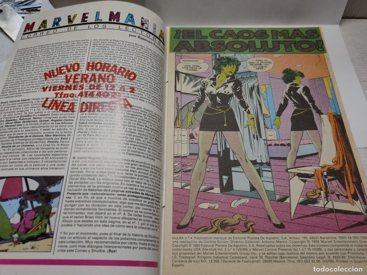 C&oacute;mics: Comic HULKA n&deg; 4- Marvel/Forum/Planeta - de 1990 - Foto 2