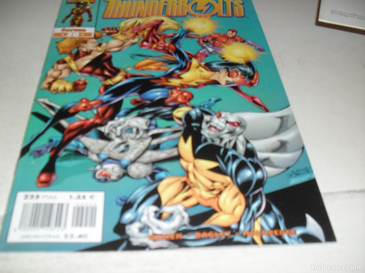 C&oacute;mics: THUNDERBOLTS 20,CON PUBLICIDAD SPIDERMAN,(DE 40)FORUM,1998.DE KIOSKO.NO REEDITADOS