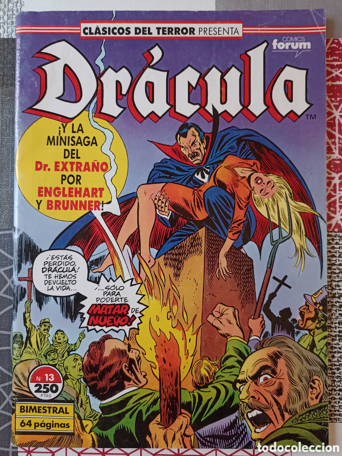 C&oacute;mics: CL&Aacute;SICOS DEL TERROR: DRACULA N&deg;13, 14. -Forum- - Foto 2