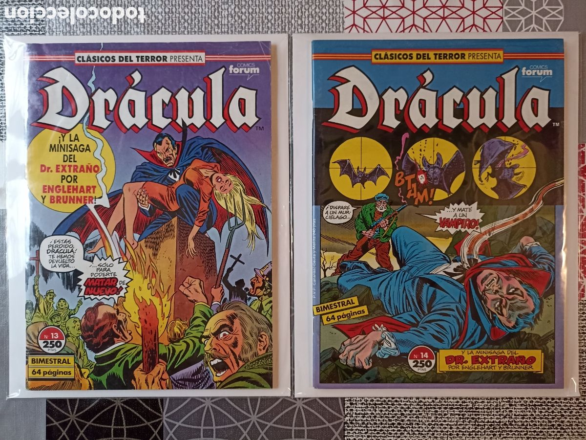 C&oacute;mics: CL&Aacute;SICOS DEL TERROR: DRACULA N&deg;13, 14. -Forum- - Foto 1