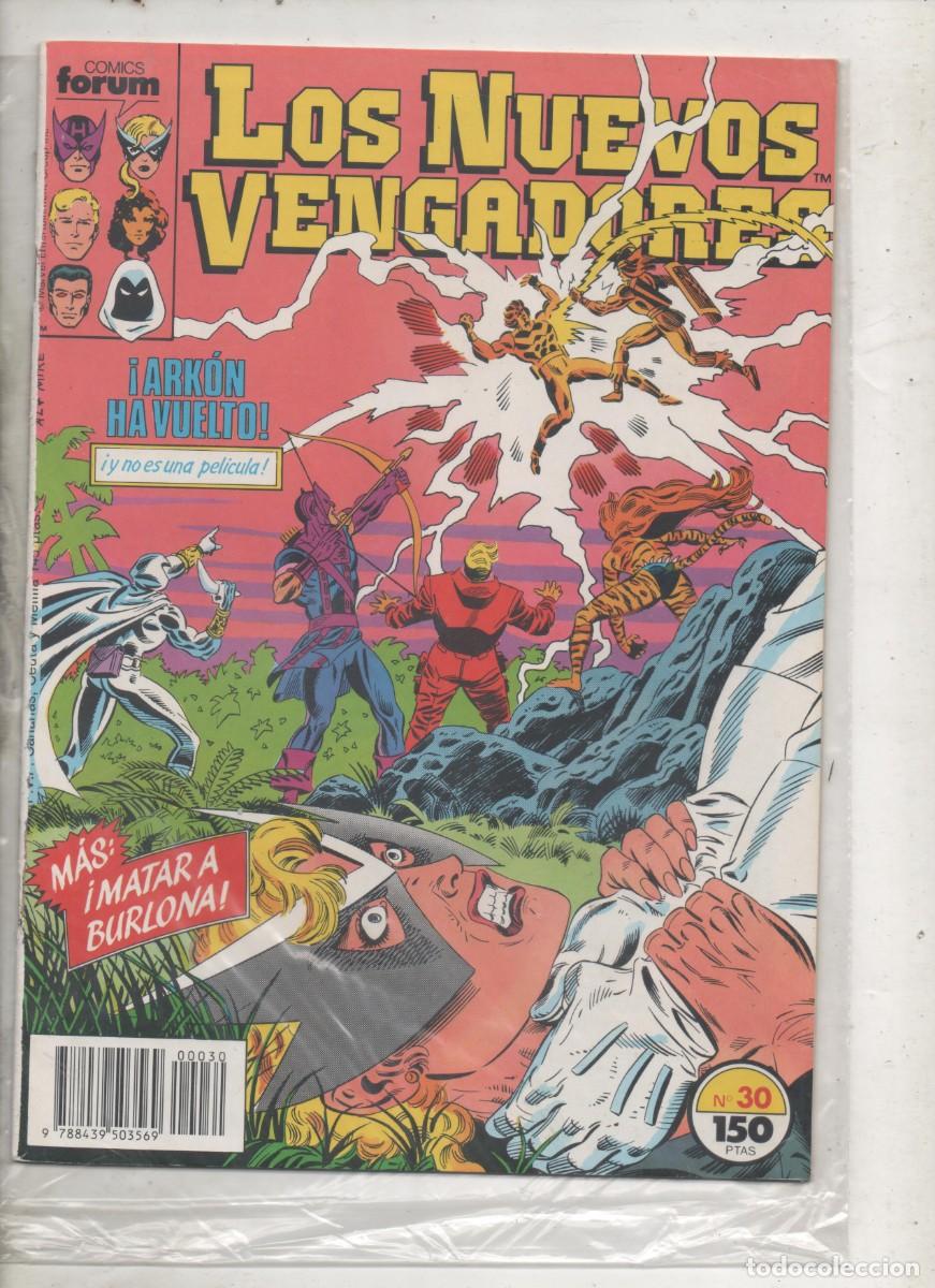C&oacute;mics: LOS NUEVOS VENGADORES .CONTIENE N&ordm; 30 - FORUM -E2 - Foto 1