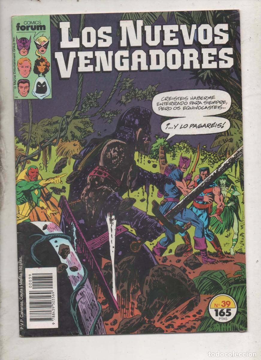 C&oacute;mics: LOS NUEVOS VENGADORES .CONTIENE N&ordm; 39 - FORUM -E2 - Foto 1