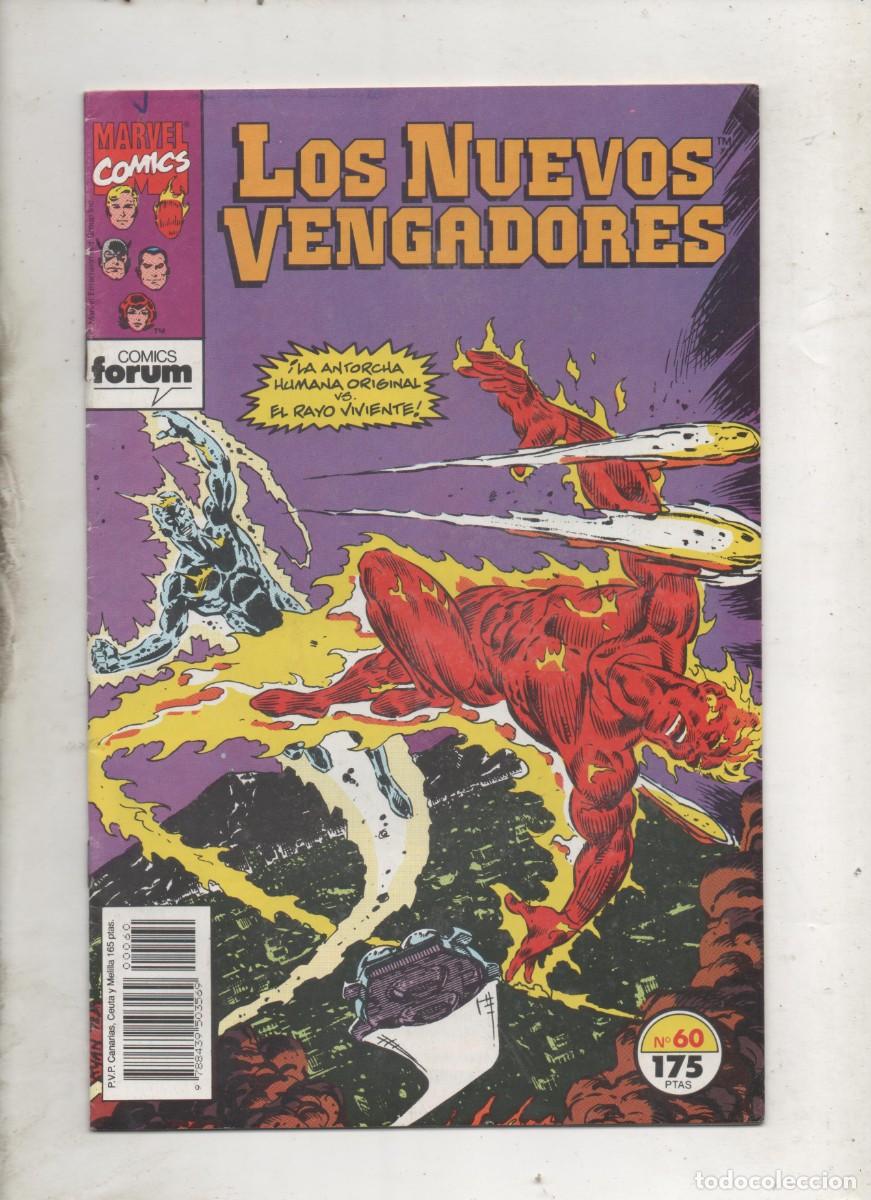 C&oacute;mics: LOS NUEVOS VENGADORES .CONTIENE N&ordm; 60 - FORUM -E2 - Foto 1