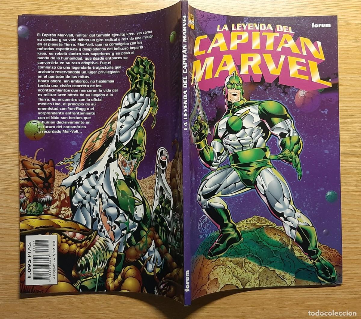 C&oacute;mics: LA LEYENDA DEL CAPIT&Aacute;N MARVEL - Comics Forum - Foto 2