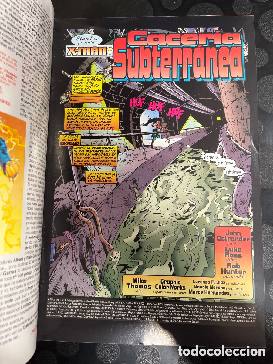 C&oacute;mics: X MAN VOL.2 N.9 Y EL LA LIBRAR&Aacute; DEL MAL ( 1996/2000 ) - Foto 3