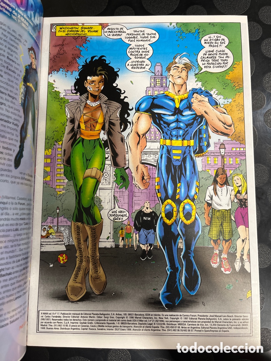 C&oacute;mics: X MAN VOL.2 N.17 LA JAULA ABIERTA ( 1996/2000 ) - Foto 3
