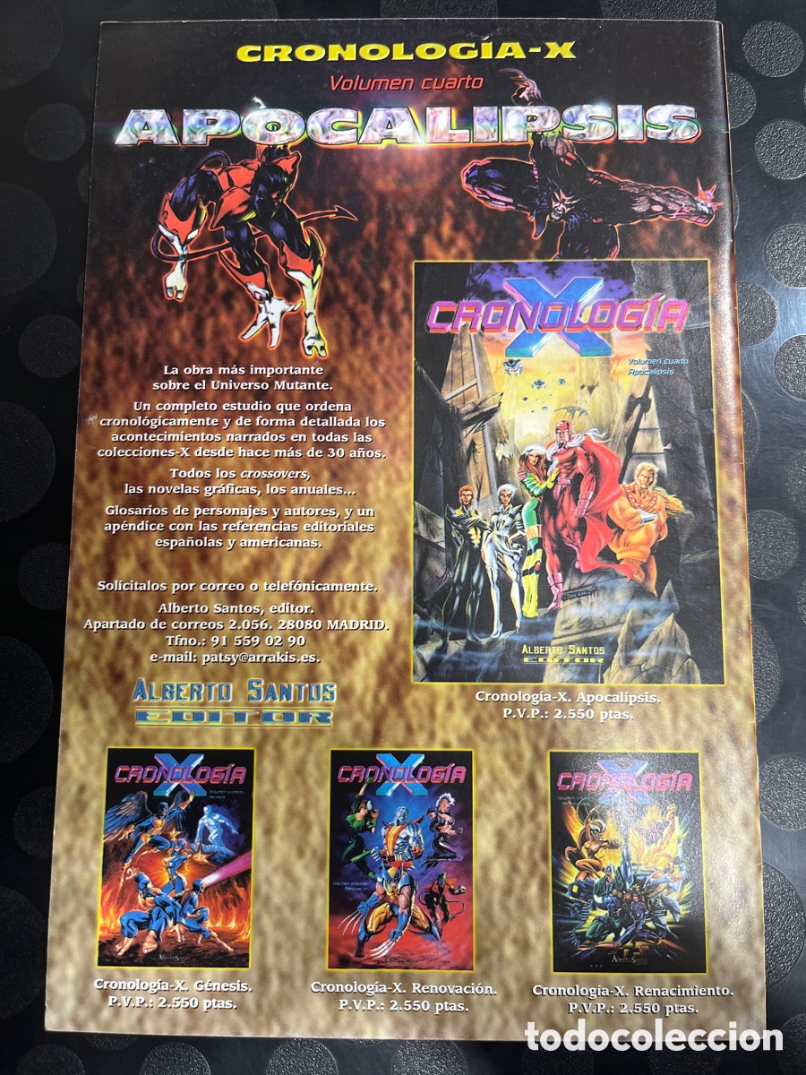 C&oacute;mics: X MAN VOL.2 N.39 EL FINAL DEL ARCO IRIS ( 1996/2000 ) - Foto 2