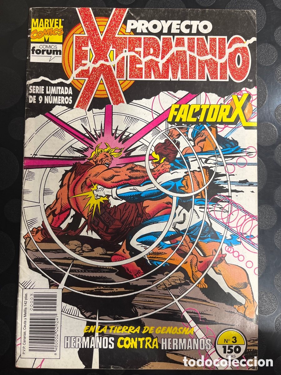 C&oacute;mics: PROYECTO EXTERMINIO N.3 FACTOR X ( 1992 ) - Foto 1