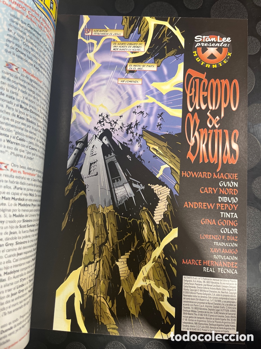 C&oacute;mics: MUTANTE X N.7 LA LLEGADA DE LOS 5 ( 1999/2000 ) - Foto 3