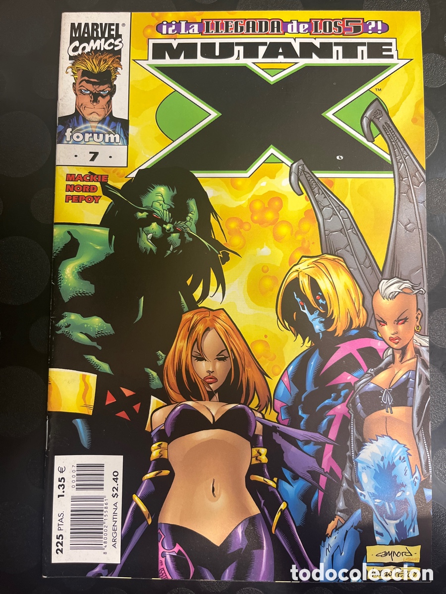 C&oacute;mics: MUTANTE X N.7 LA LLEGADA DE LOS 5 ( 1999/2000 ) - Foto 1