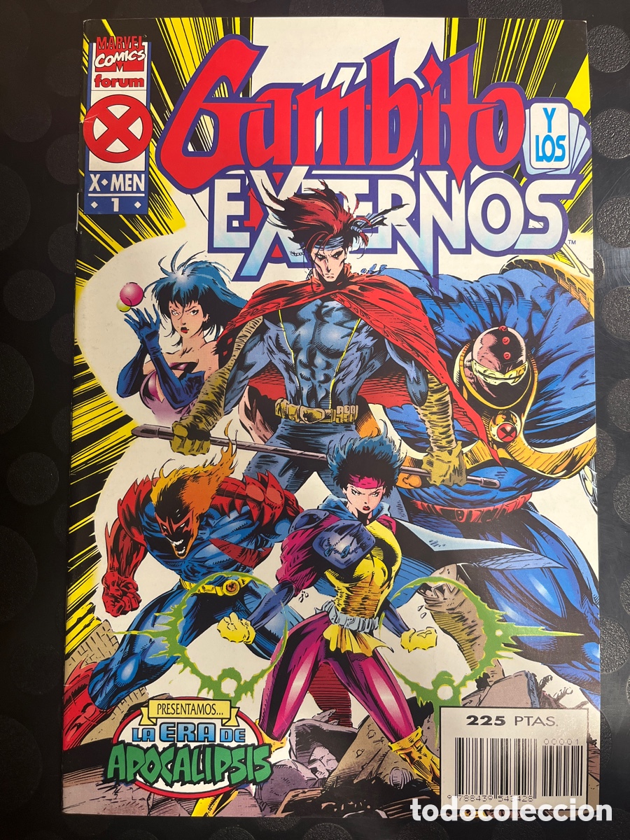C&oacute;mics: GAMBITO Y LOS EXTERNOS N.1 LA ERA DE APOCALIPSIS ( 1995/1996 ) - Foto 1