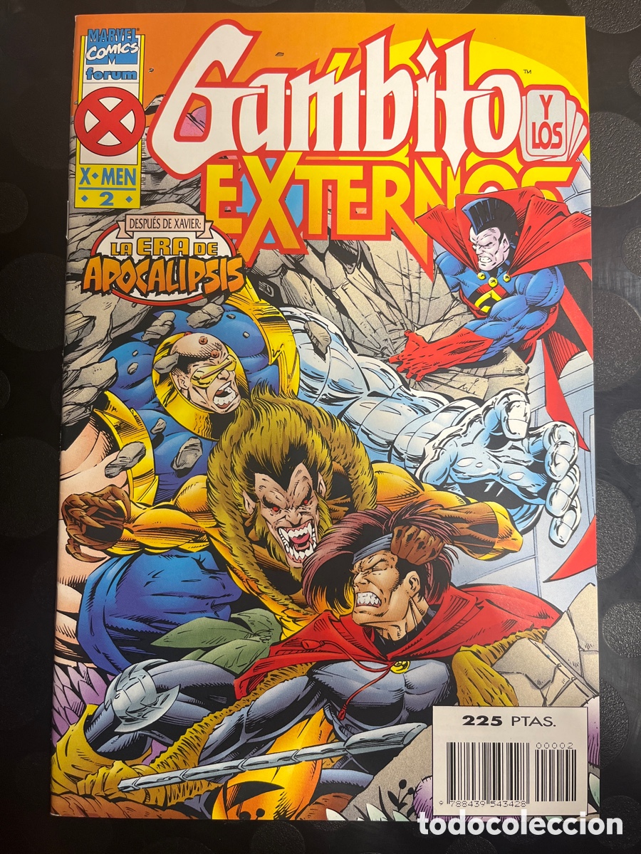 C&oacute;mics: GAMBITO Y LOS EXTERNOS N.2 LA ERA DE APOCALIPSIS ( 1995/1996 ) &ntilde; - Foto 1