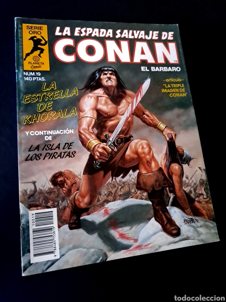 C&oacute;mics: BUEN ESTADO LA ESPADA SALVAJE DE CONAN 19 FORUM COMICS GRAPA - Foto 1