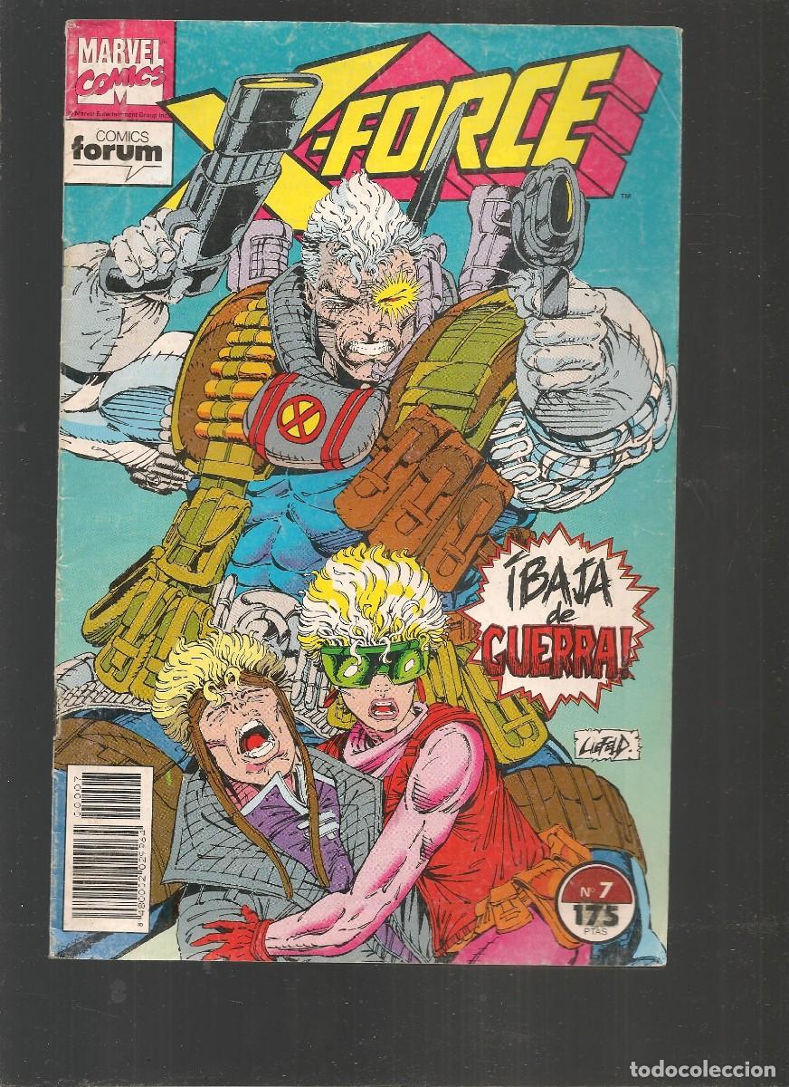 C&oacute;mics: X - FORCE. N&ordm; 7. BAJA DE GUERRA. FORUM, 1992.(C/Y2) - Foto 1