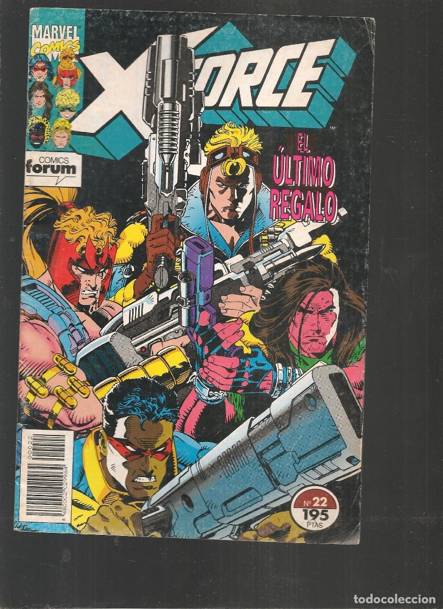 C&oacute;mics: X - FORCE. N&ordm; 22. EL &Uacute;LTIMO REGALO. FORUM, 1994.(C/Y2) - Foto 1