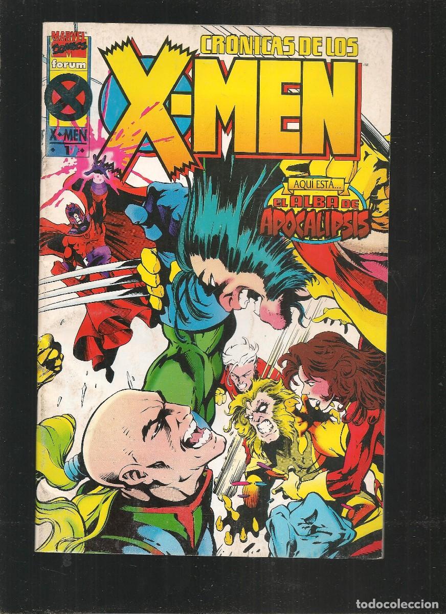 C&oacute;mics: CRONICAS DE LOS X MEN. N&ordm; 1. FORUM, 1995. (C/Y2) - Foto 1