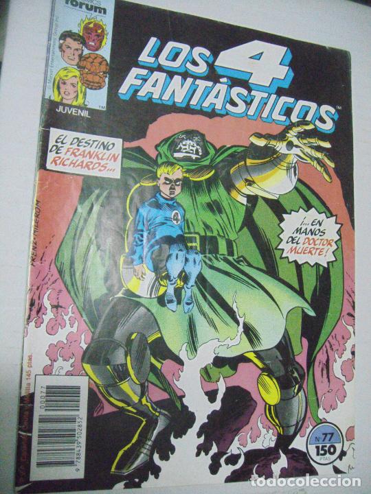 C&oacute;mics: LOS 4 FANT&Aacute;STICOS N&ordm; 77 - ED. FORUM - Foto 1