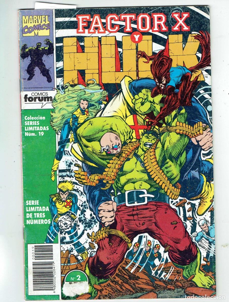 C&oacute;mics: SERIES LIMITADA. N&ordm; 2. FACTOR X - HULK. FORUM. (C/M2) - Foto 1