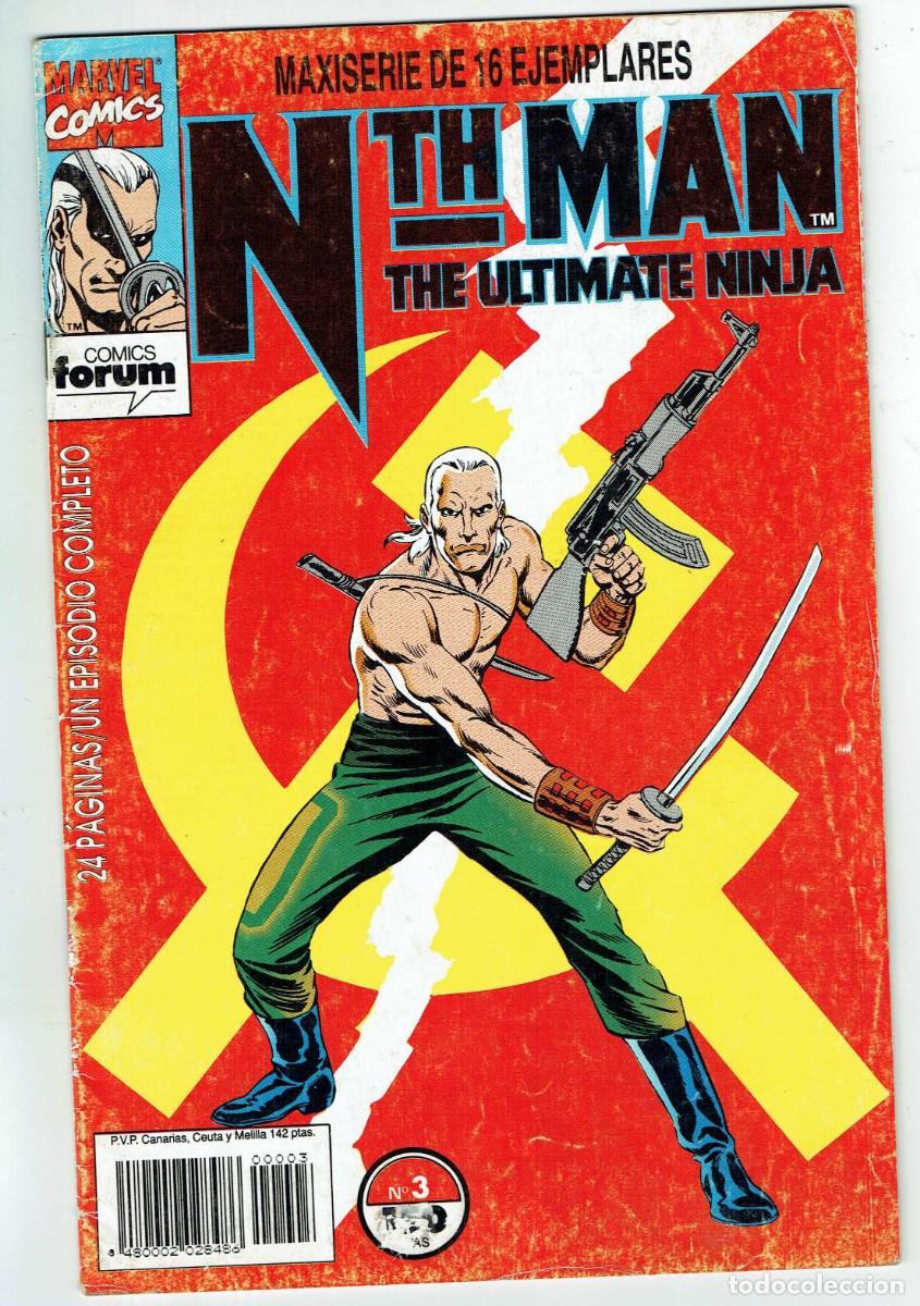 C&oacute;mics: NTH. MAN. THE ULTIMATE NINJA. N&ordm; 3. FORUM. (C/M2) - Foto 1