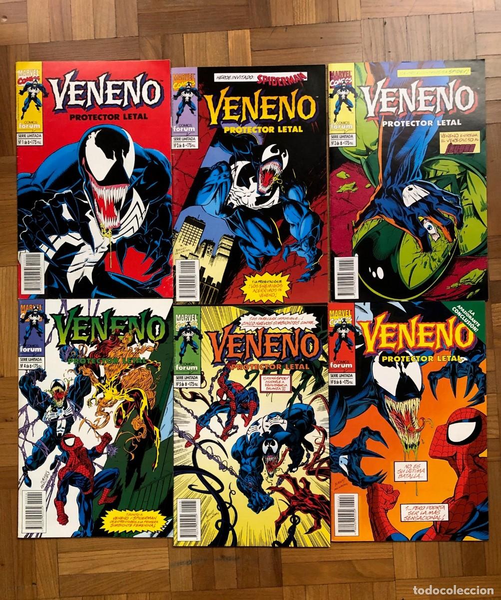 C&oacute;mics: Veneno. 6 vol&uacute;menes. Completa. Marvel Comics. Serie limitada. - Foto 1