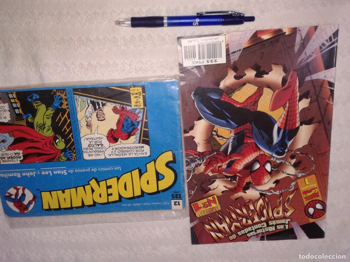 C&oacute;mics: SPIDERMAN, N&ordm; 1 y N&ordm; 12, B18 - Foto 2