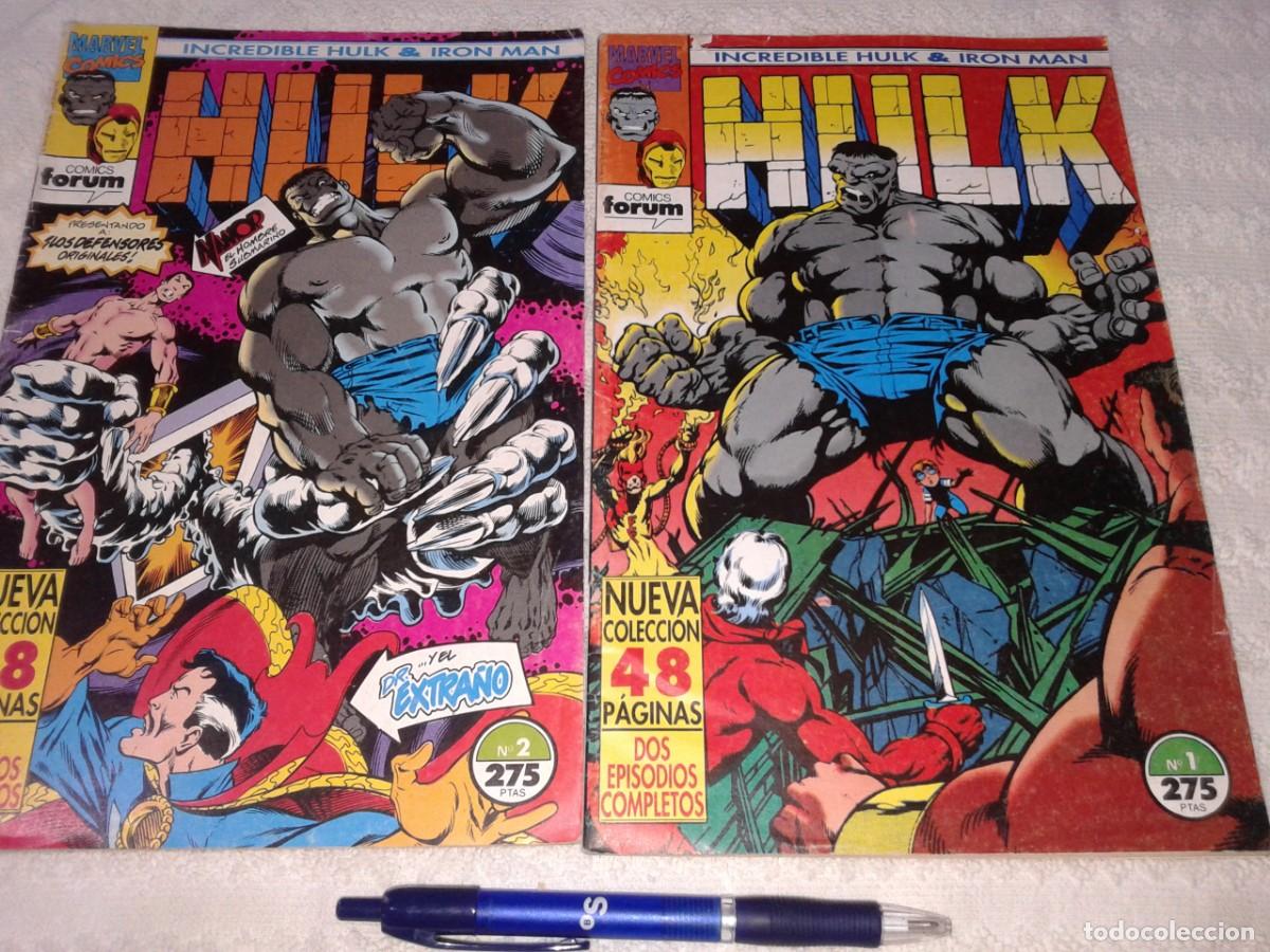 C&oacute;mics: HULK, N&ordm; 1 y N&ordm; 2, B18 - Foto 1
