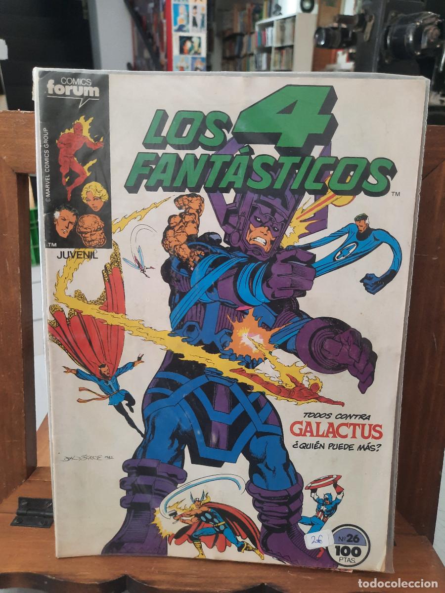 C&oacute;mics: 4 Fant&aacute;sticos - n&ordm; 26 - Ed. Forum - Foto 1