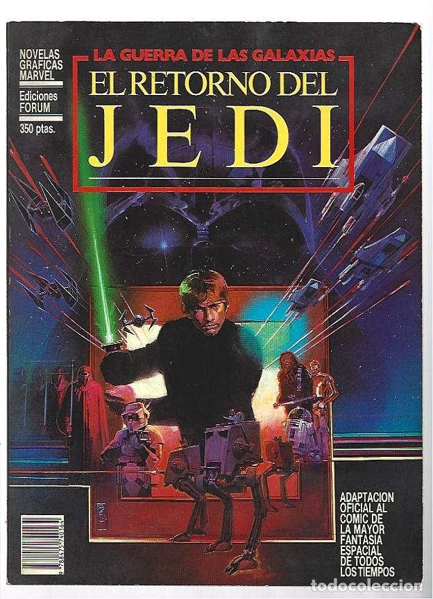 Comics: La guerra de las galaxias: el retorno del jedi, adaptaci&oacute;n oficial , 1983, Forum, muy buen estado