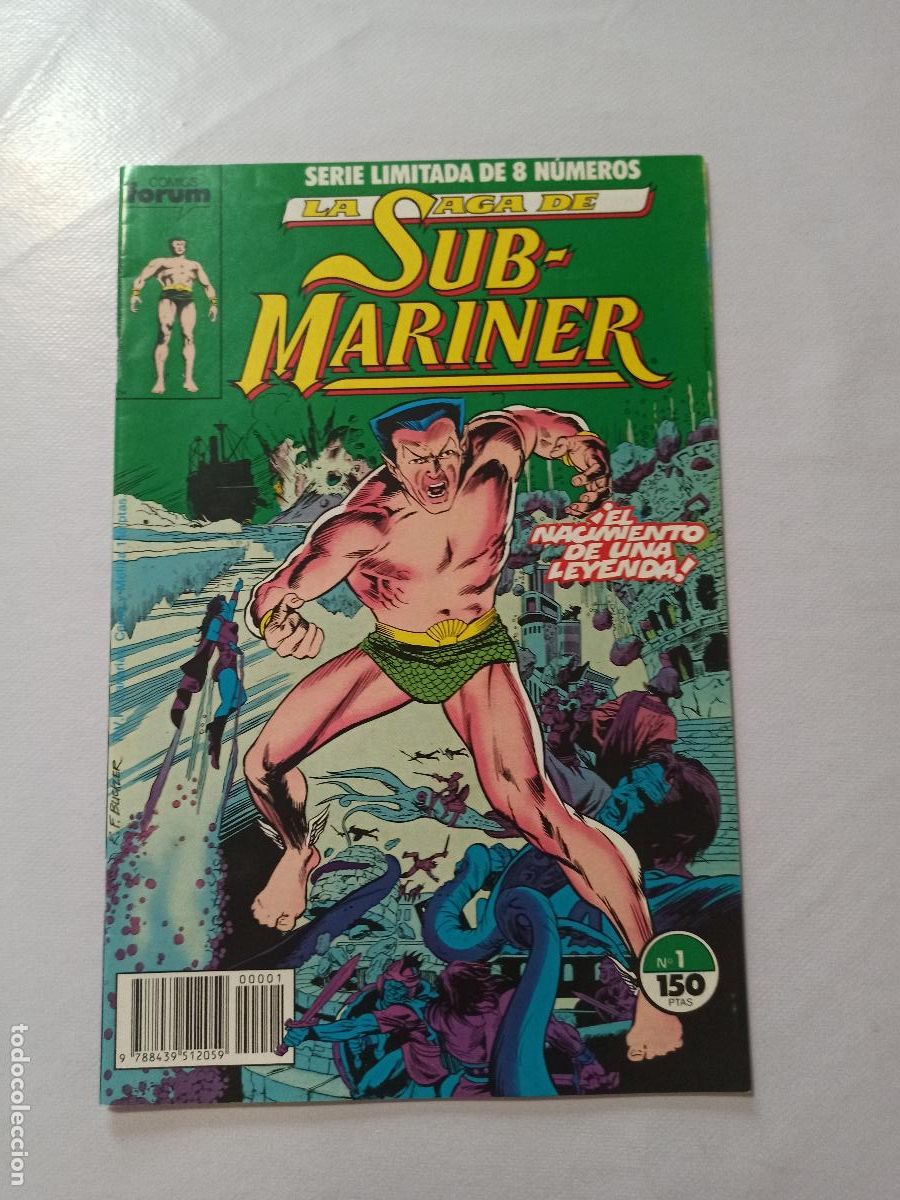 C&oacute;mics: LA SAGA DE SUB-MARINER N&ordm; 1 - FORUM (8Y) - Foto 1