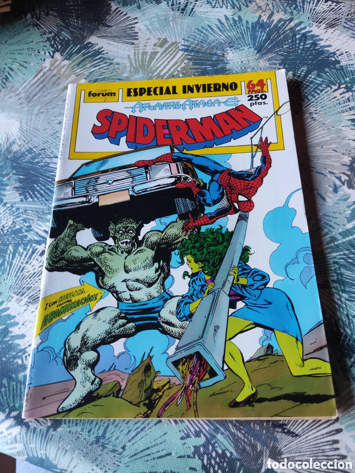 C&oacute;mics: Spiderman 1989 especial invierno Atlantis ataca - Foto 1