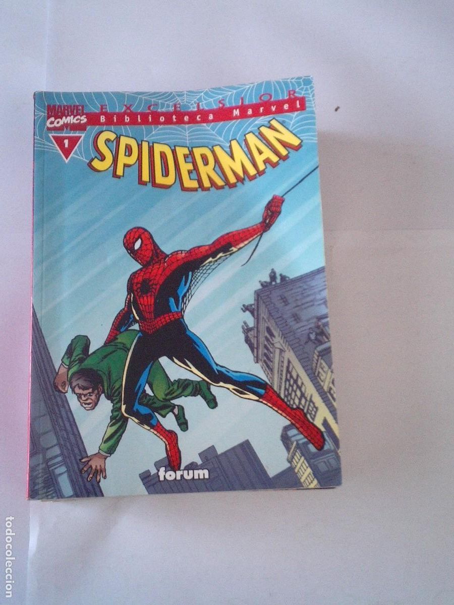 C&oacute;mics: BIBLIOTECA MARVEL SPIDERMAN - LOS 5 PRIMEROS - EDICIONES FORUM - CJ 181 - Foto 1