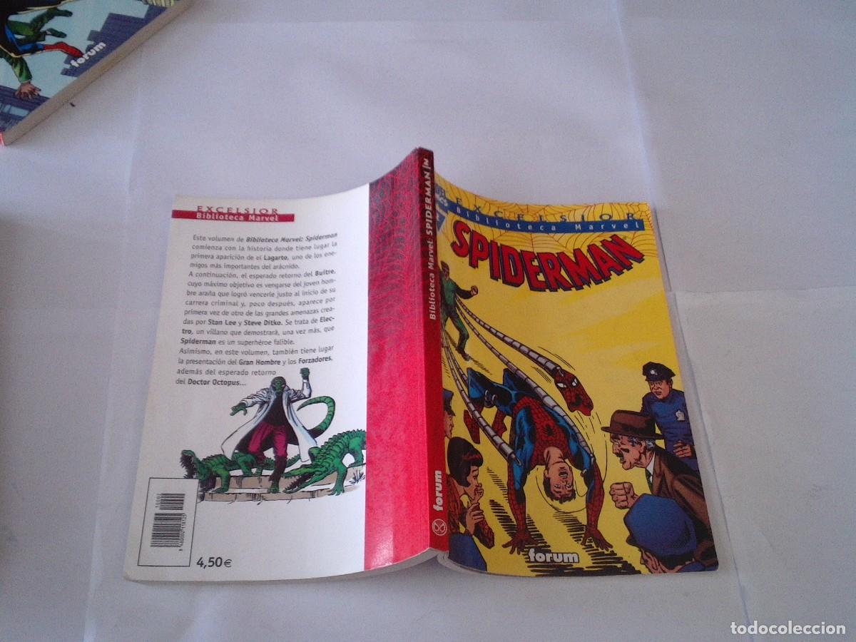 C&oacute;mics: BIBLIOTECA MARVEL SPIDERMAN - LOS 5 PRIMEROS - EDICIONES FORUM - CJ 181 - Foto 4