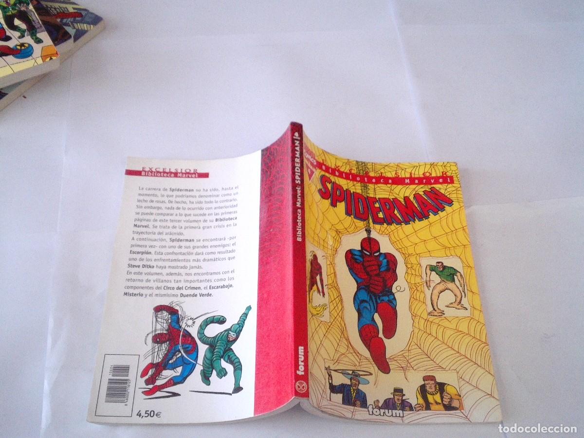 C&oacute;mics: BIBLIOTECA MARVEL SPIDERMAN - LOS 5 PRIMEROS - EDICIONES FORUM - CJ 181 - Foto 6
