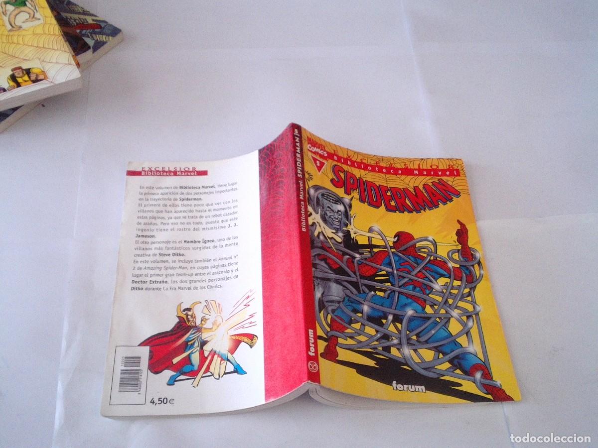 C&oacute;mics: BIBLIOTECA MARVEL SPIDERMAN - LOS 5 PRIMEROS - EDICIONES FORUM - CJ 181 - Foto 7