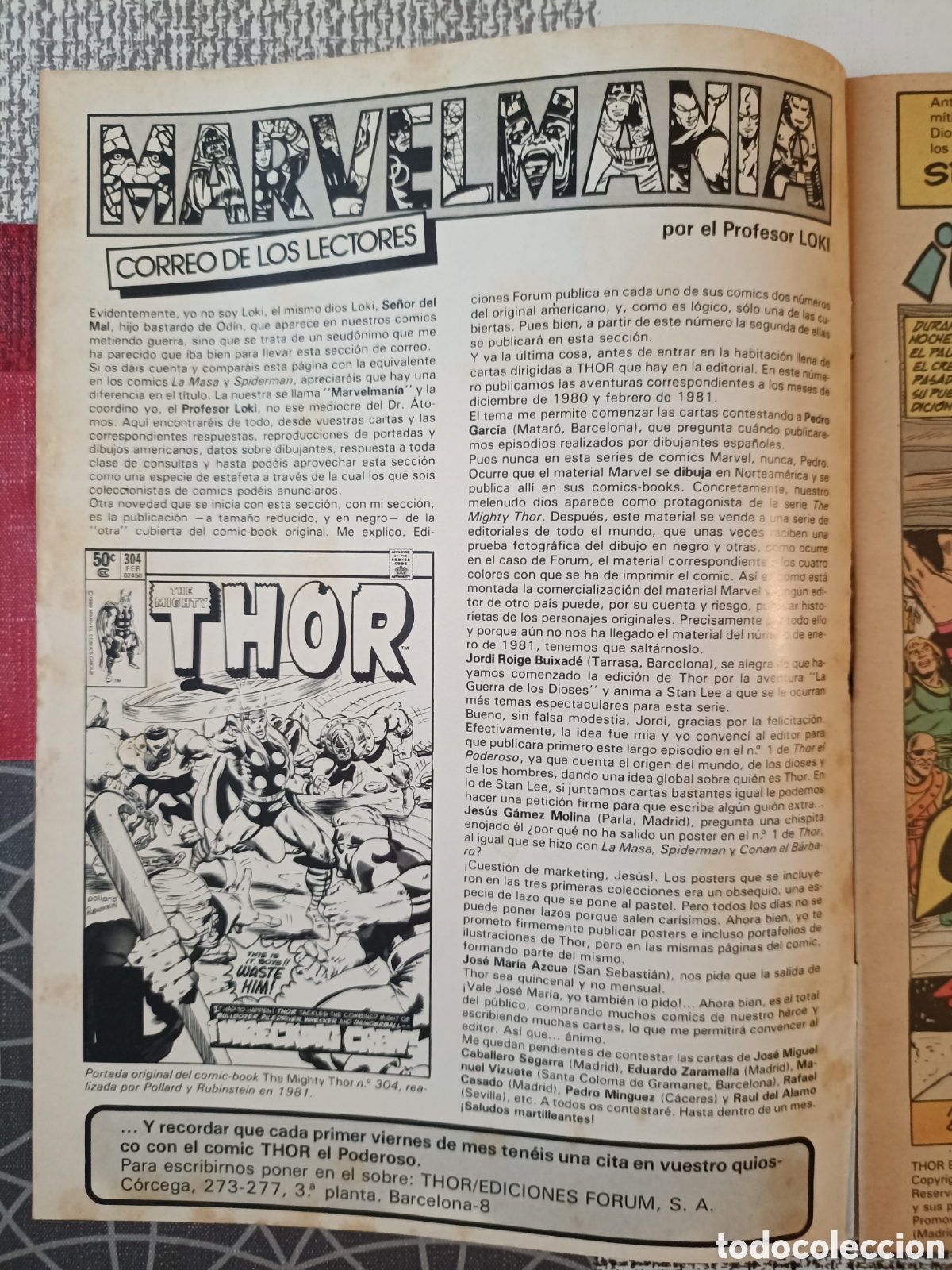C&oacute;mics: THOR VOL.1 N&deg;2, 42 -Forum- - Foto 4