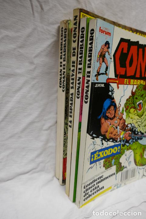 C&oacute;mics: CONAN EL B&Aacute;RBARO. LOTE DE 6 TOMOS. FORUM - Foto 2