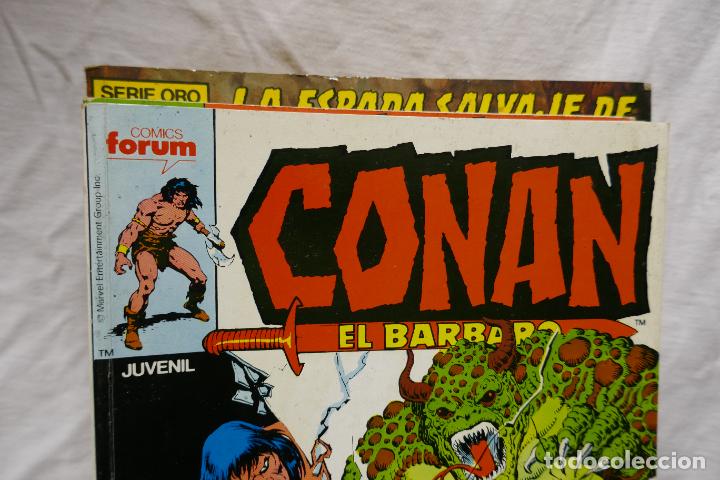 C&oacute;mics: CONAN EL B&Aacute;RBARO. LOTE DE 6 TOMOS. FORUM - Foto 4
