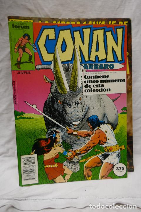 C&oacute;mics: CONAN EL B&Aacute;RBARO. LOTE DE 6 TOMOS. FORUM - Foto 6