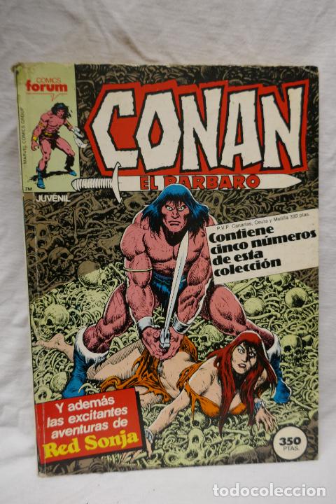 C&oacute;mics: CONAN EL B&Aacute;RBARO. LOTE DE 6 TOMOS. FORUM - Foto 15